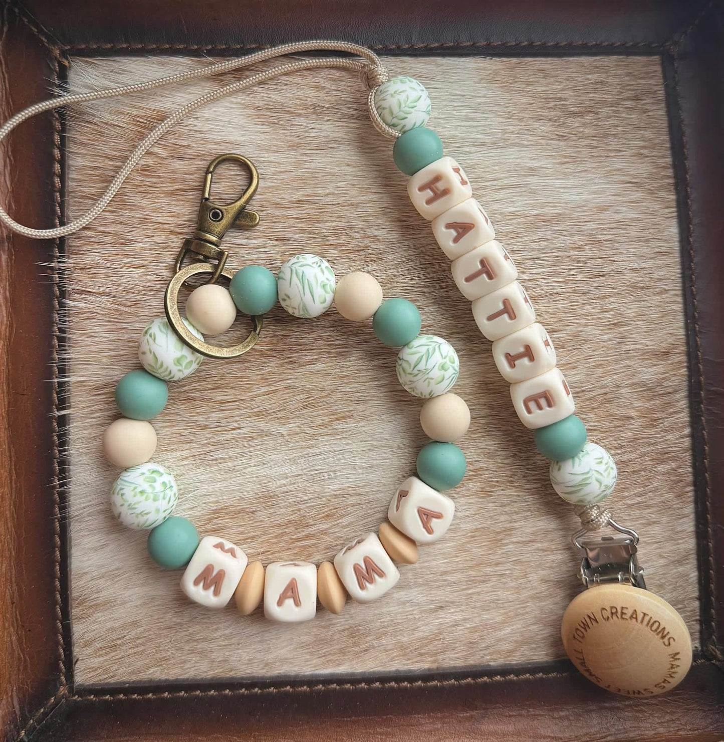 Eucalyptus / Greenery/ Leaf Custom Name