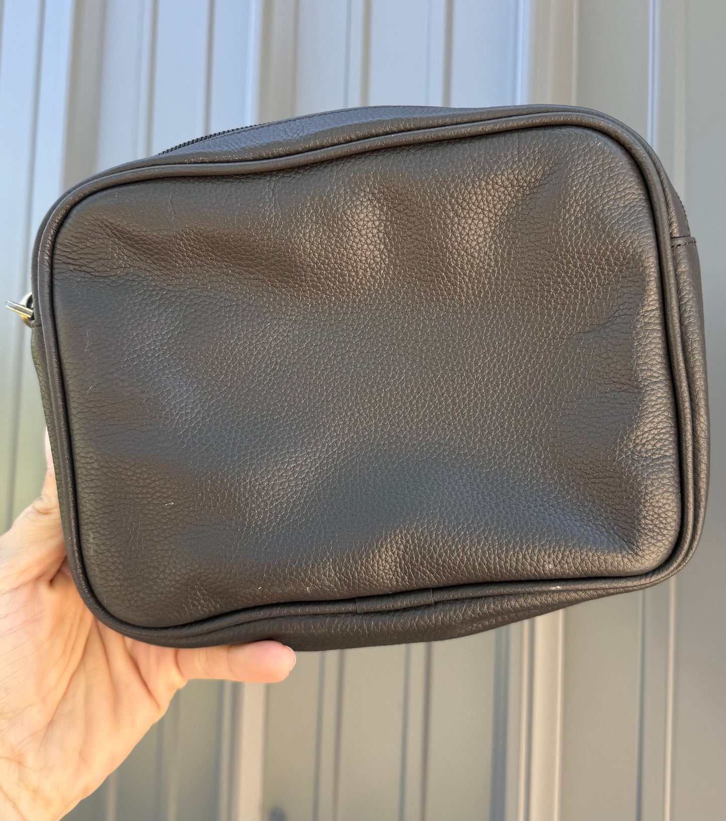 Dark Brown Genuine Cowhide Wipes Cover