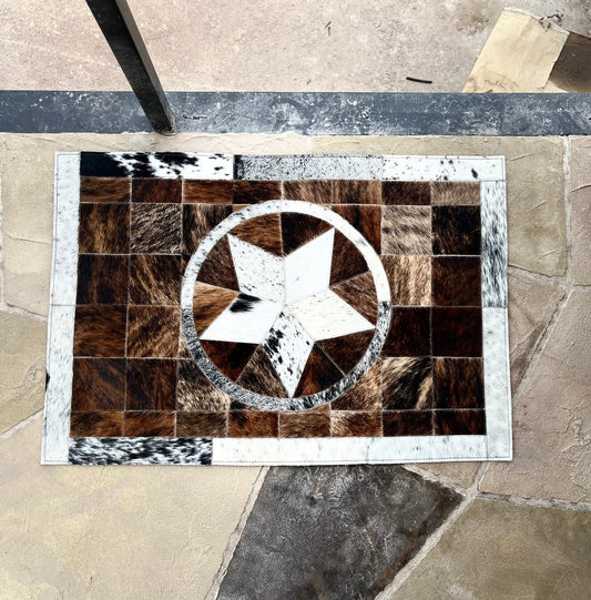 Genuine Cowhide Door Mat