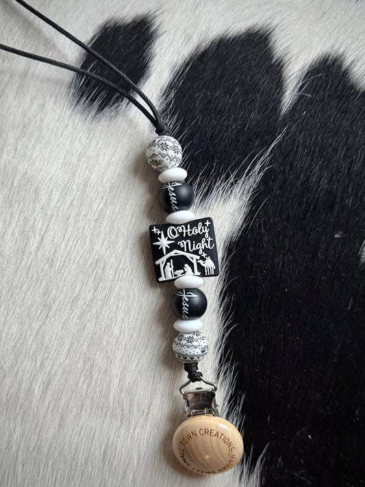 O Holy Night Pacifier Holder