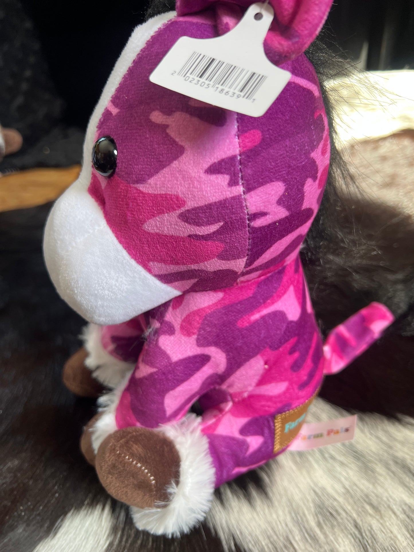 Camo Horse Plushie