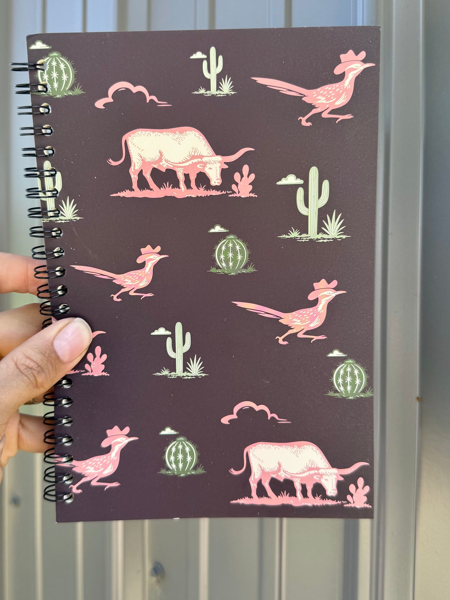 Spiral Western Notebook