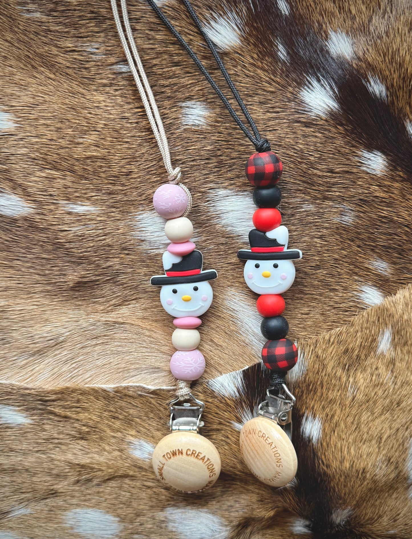 Snowman Pacifier Holder
