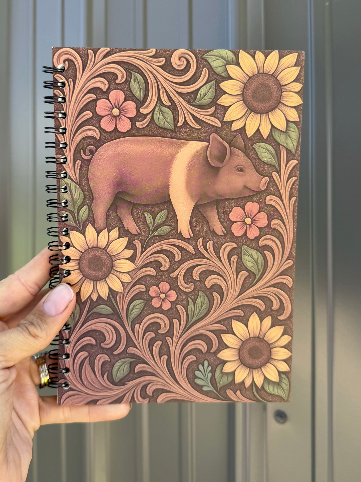 Spiral Western Notebook
