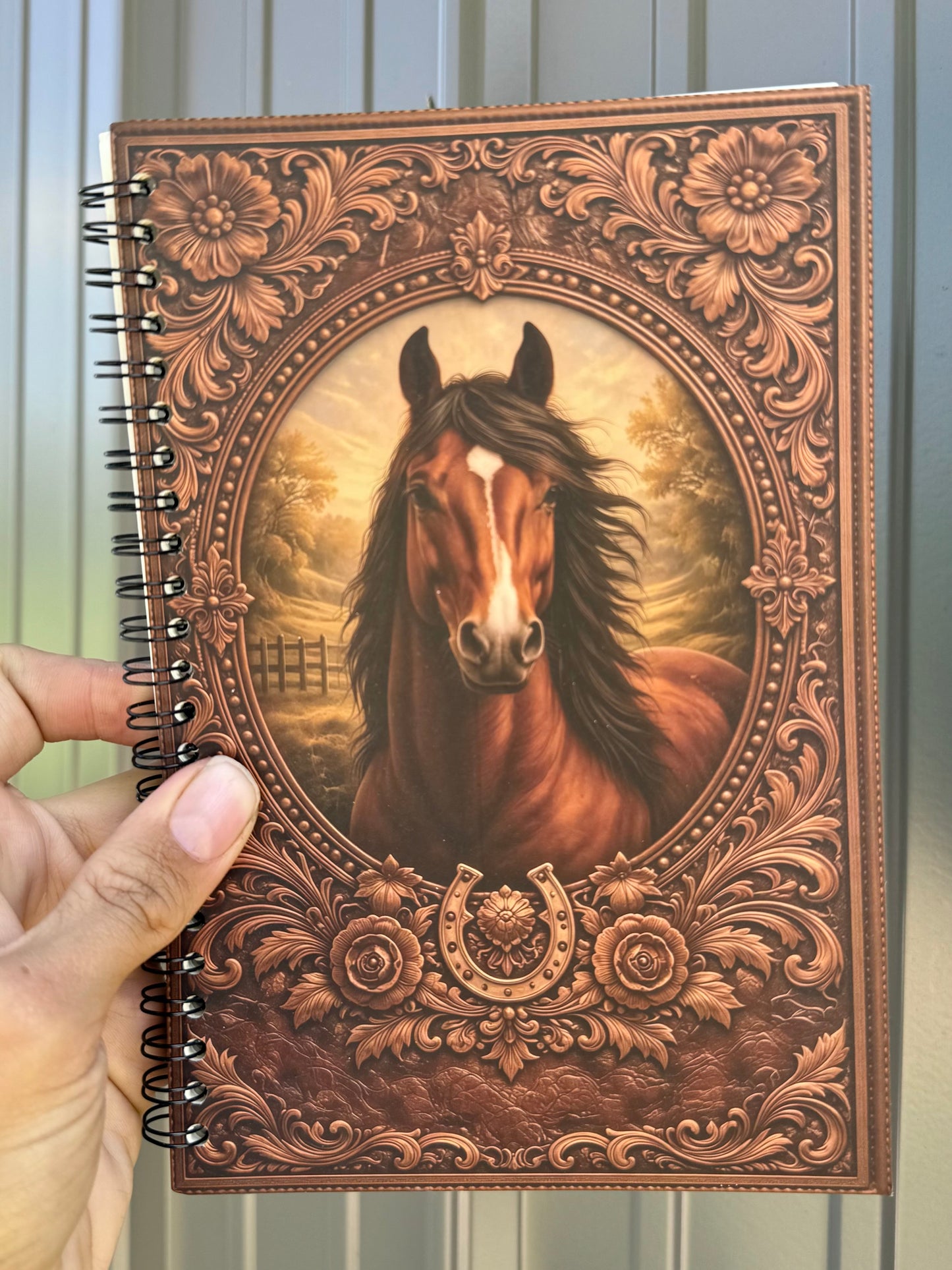 Spiral Western Notebook