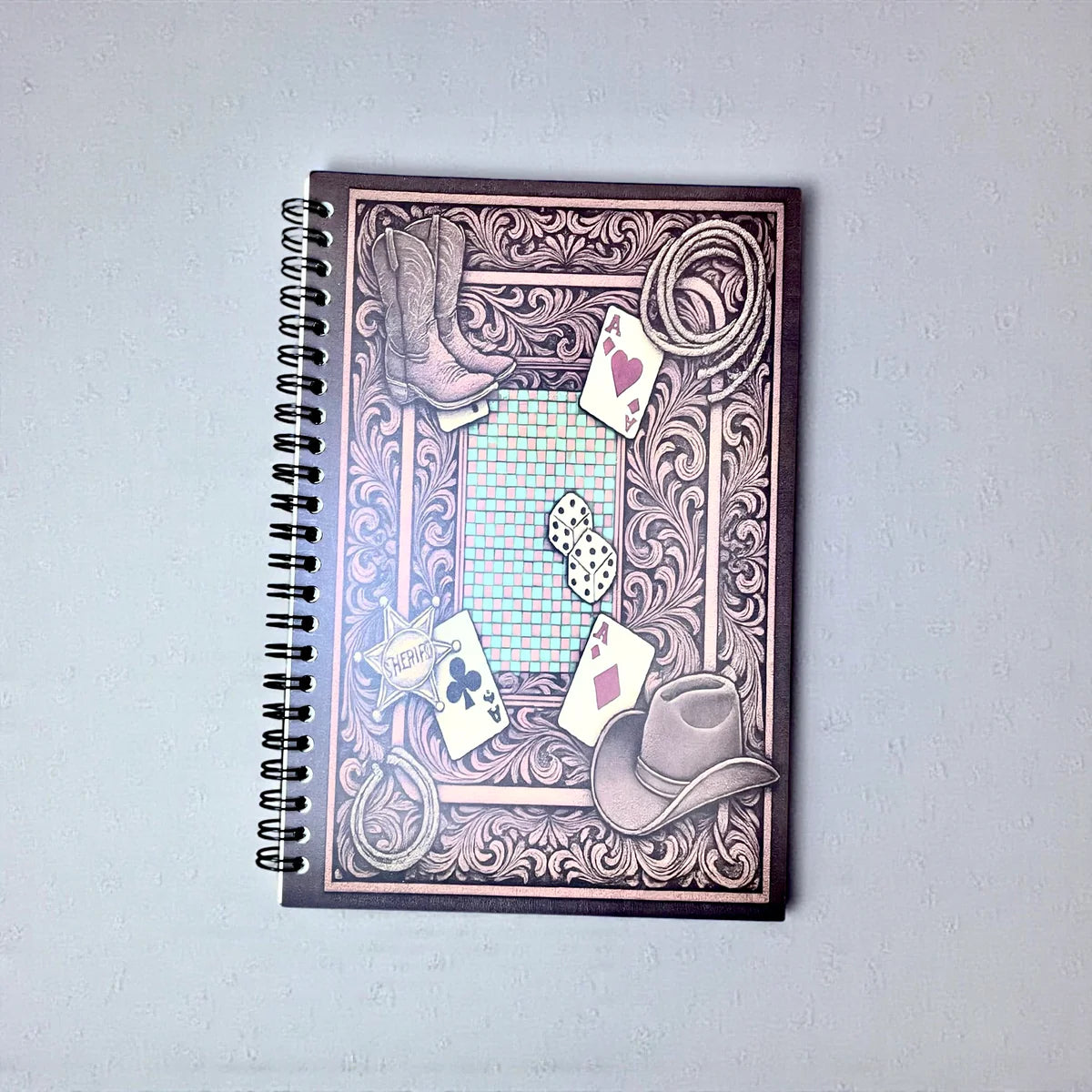 Spiral Western Notebook