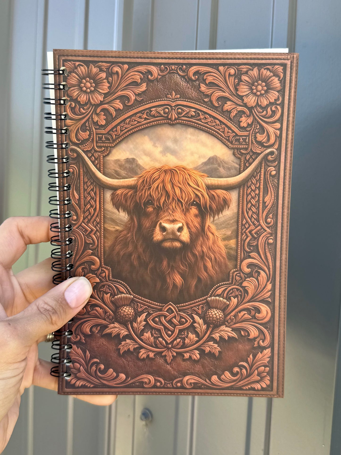 Spiral Western Notebook
