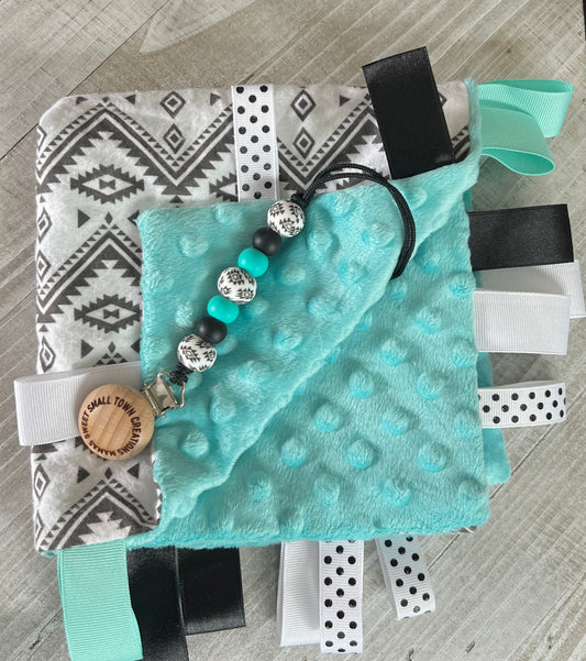 Turquoise Aztec Baby Bundle