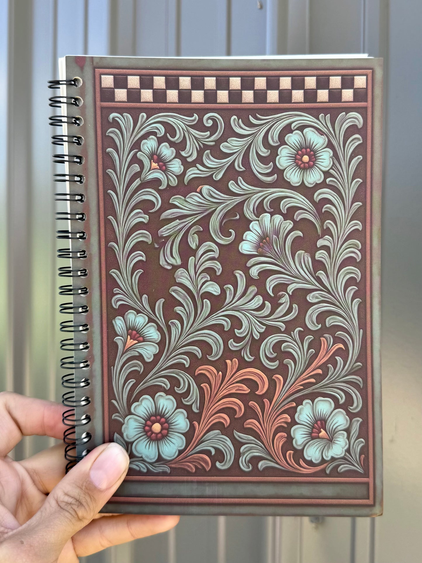 Spiral Western Notebook