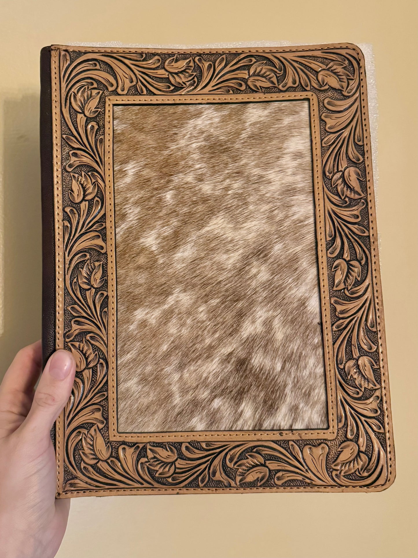 Genuine Leather and Cowhide Planner Folders