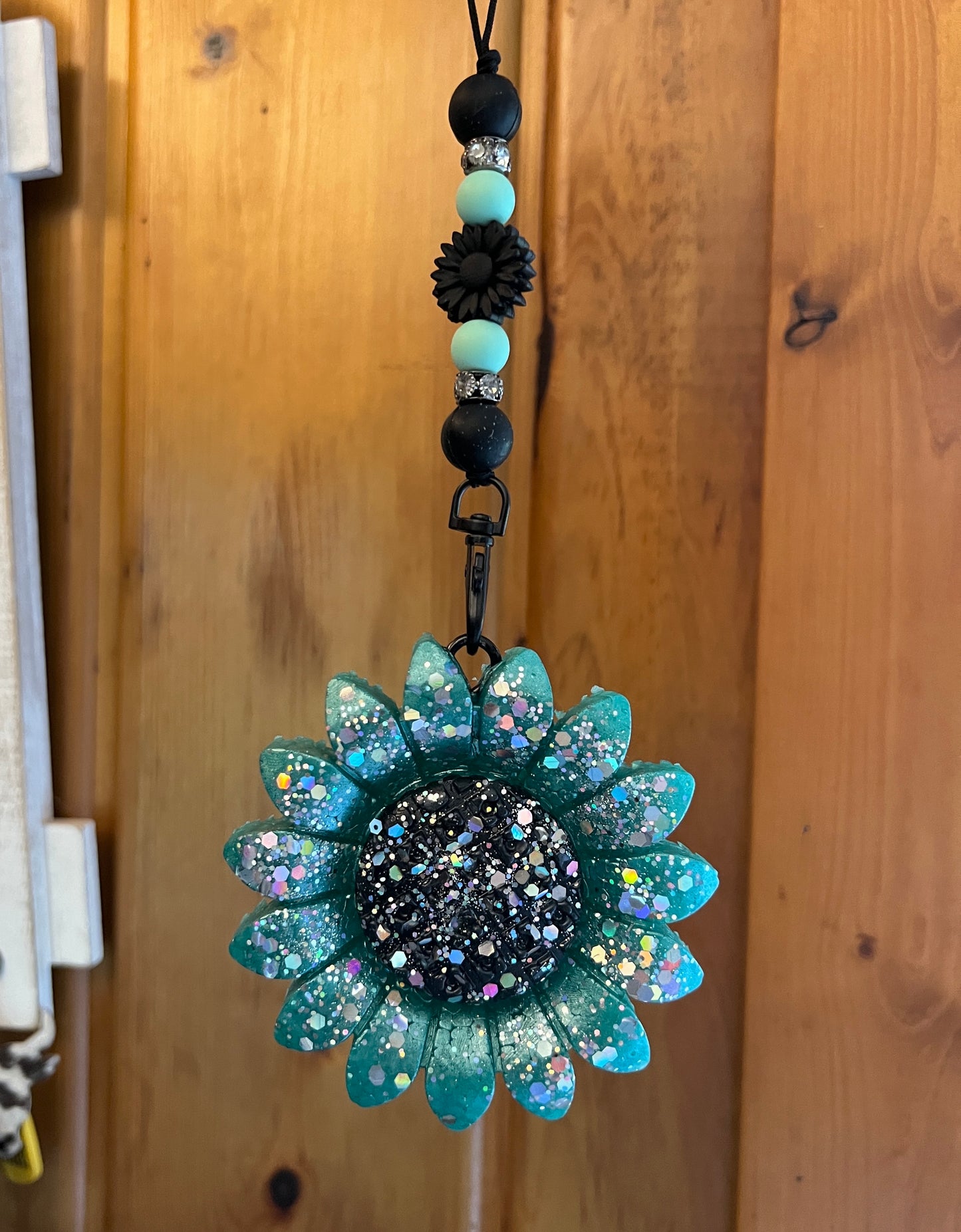 Turquoise Flower Freshie Set