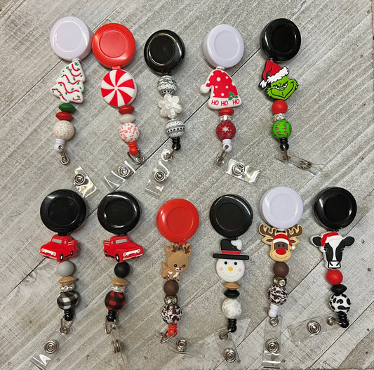 Christmas Badge Reels