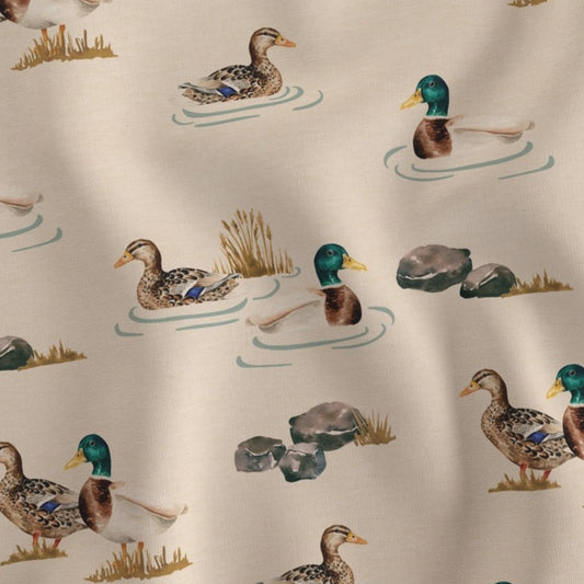 Vintage Mallard Duck Infant Blanket
