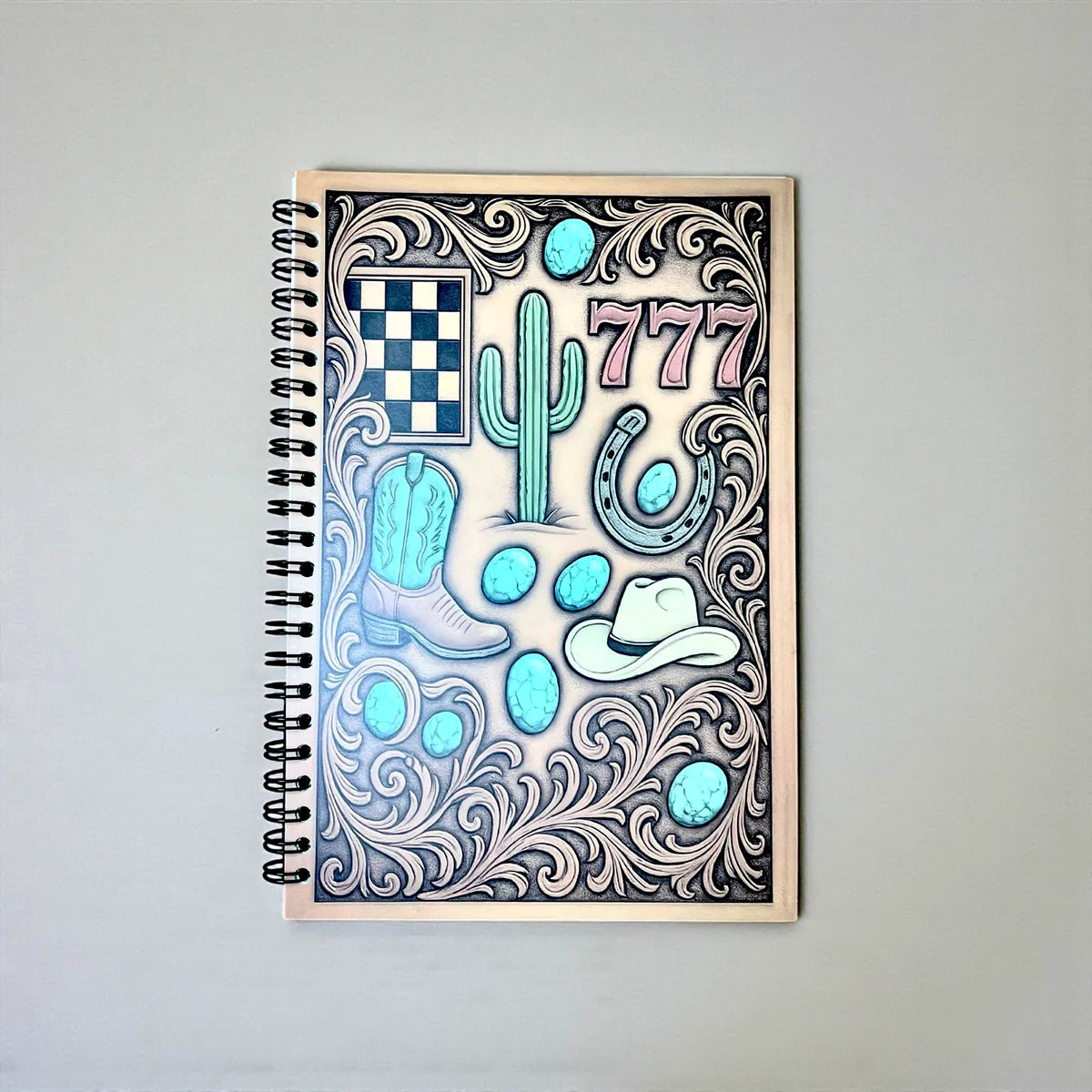 Spiral Western Notebook