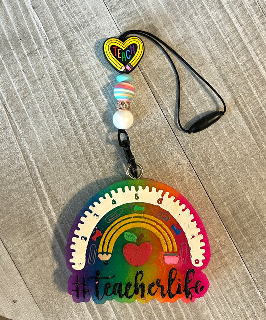 Rainbow Teacher Life Freshie Set