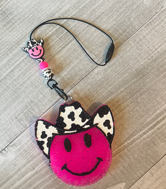Pink Cowboy Hat Freshie Set