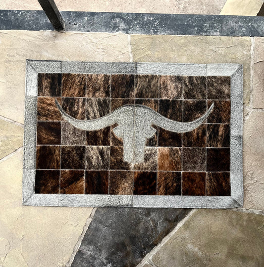 Genuine Cowhide Door Mat