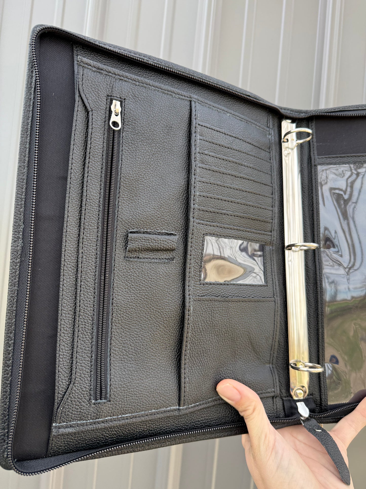 Planner Tooled Leather Cowhide