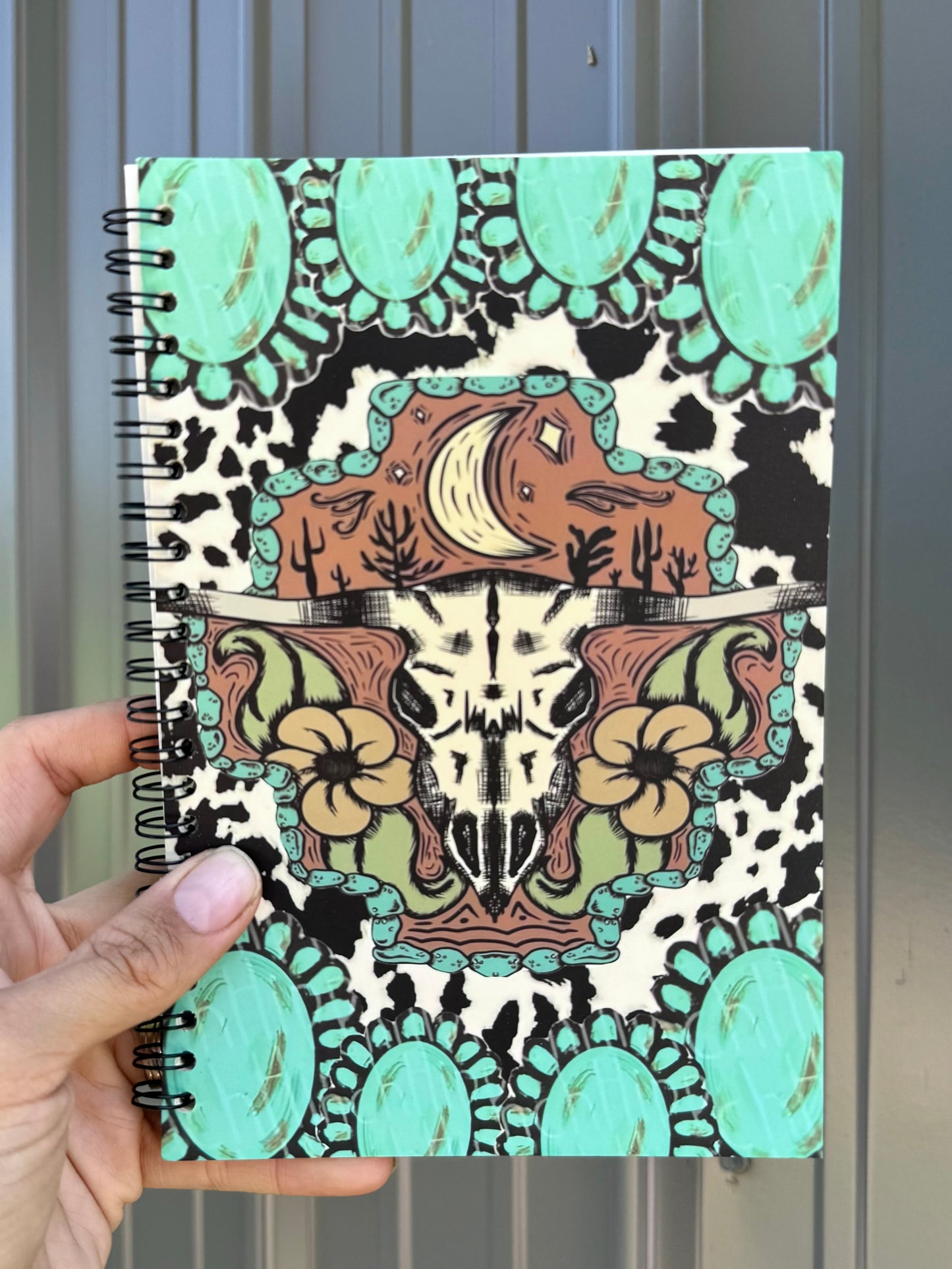 Spiral Western Notebook