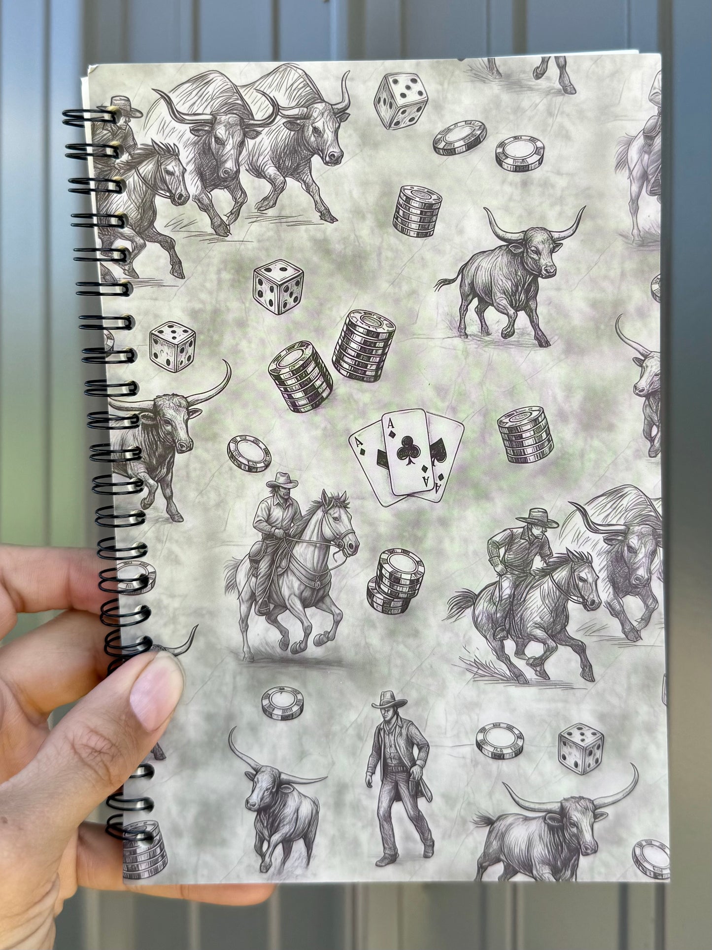 Spiral Western Notebook