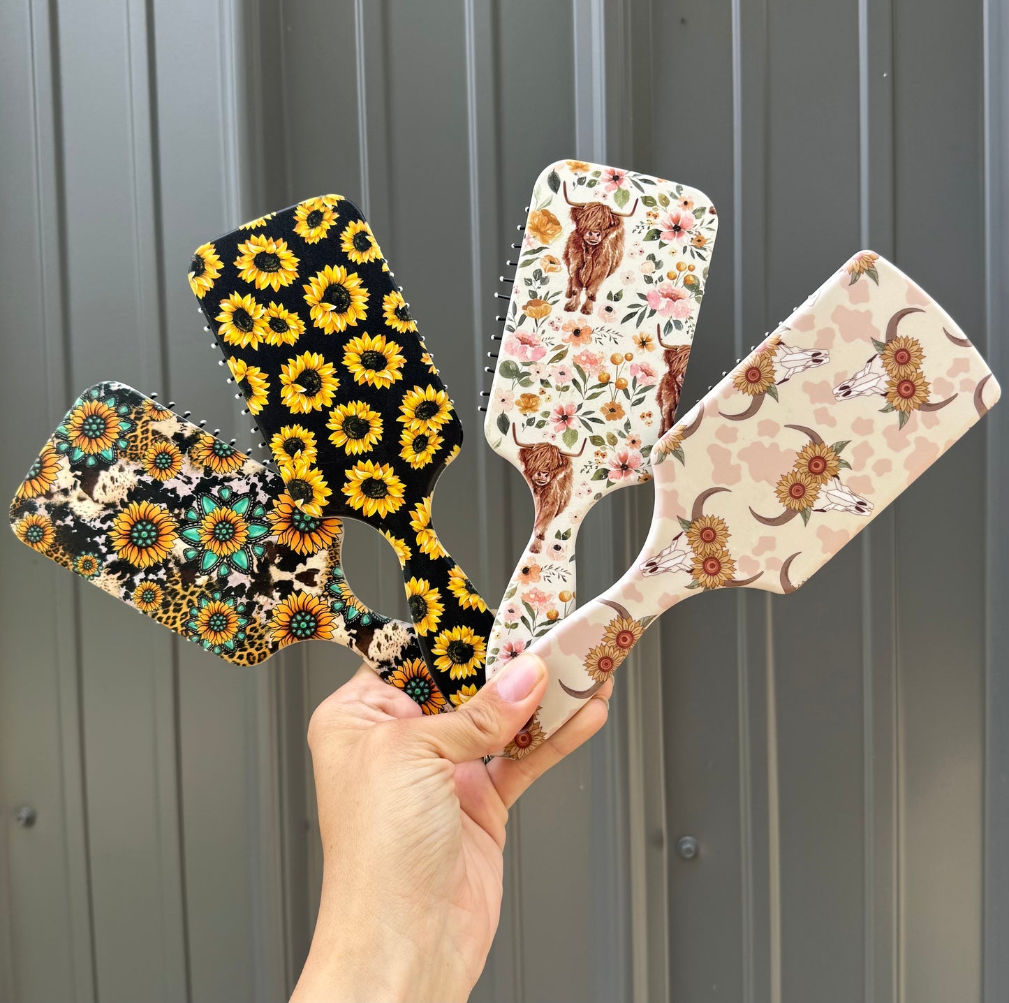 Western Cow Hair Brush
