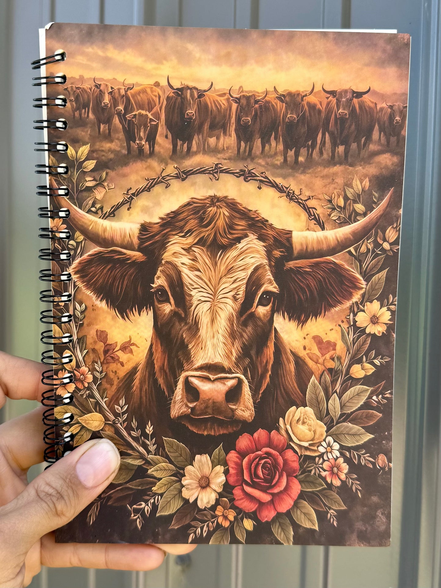 Spiral Western Notebook