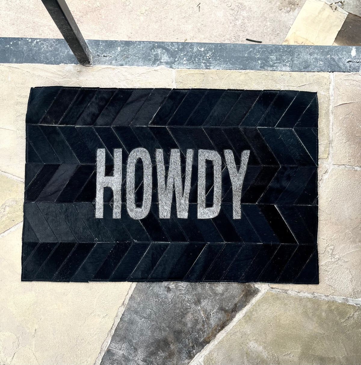 Genuine Cowhide Door Mat