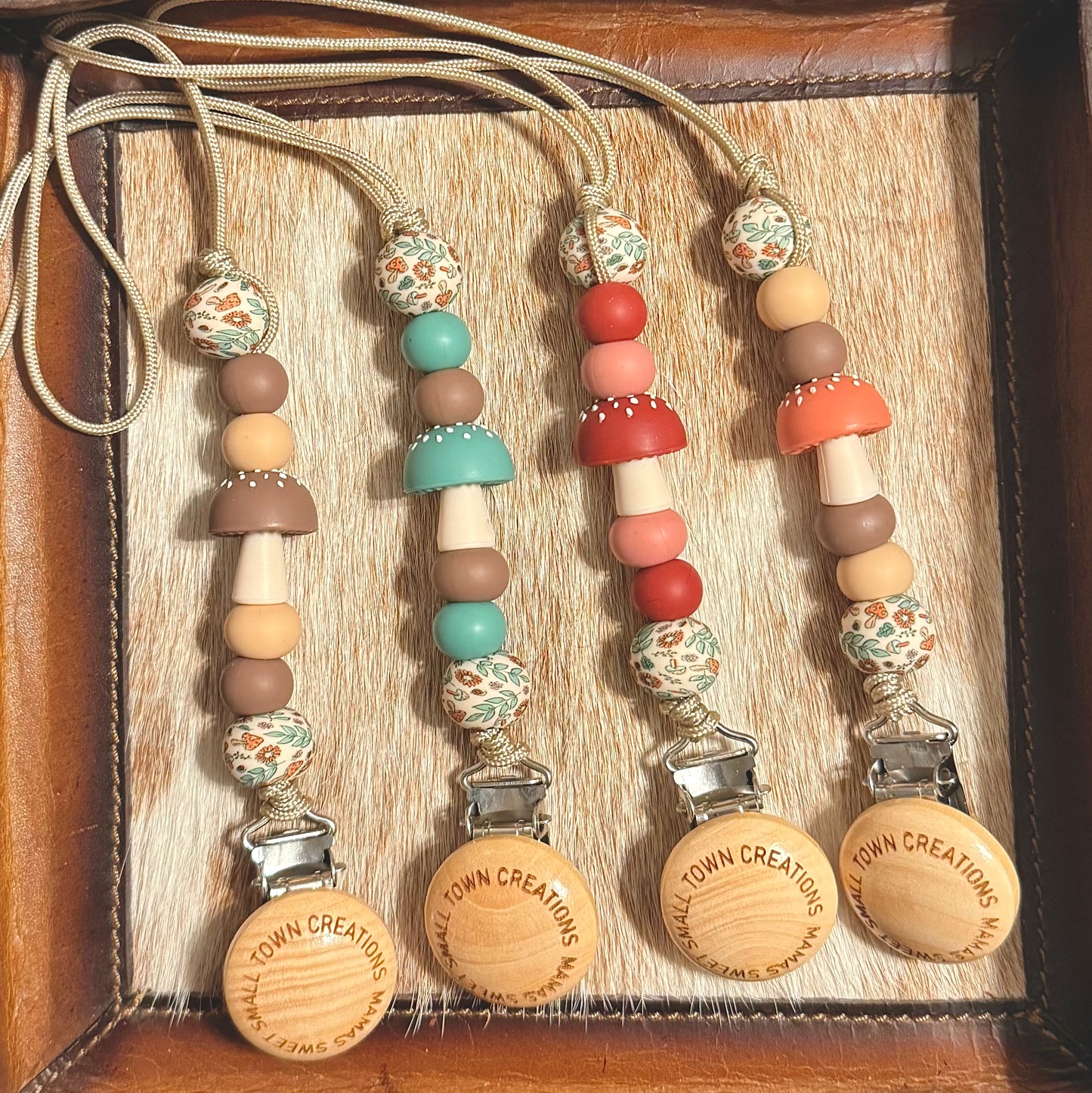 Mushroom Pacifier Holder