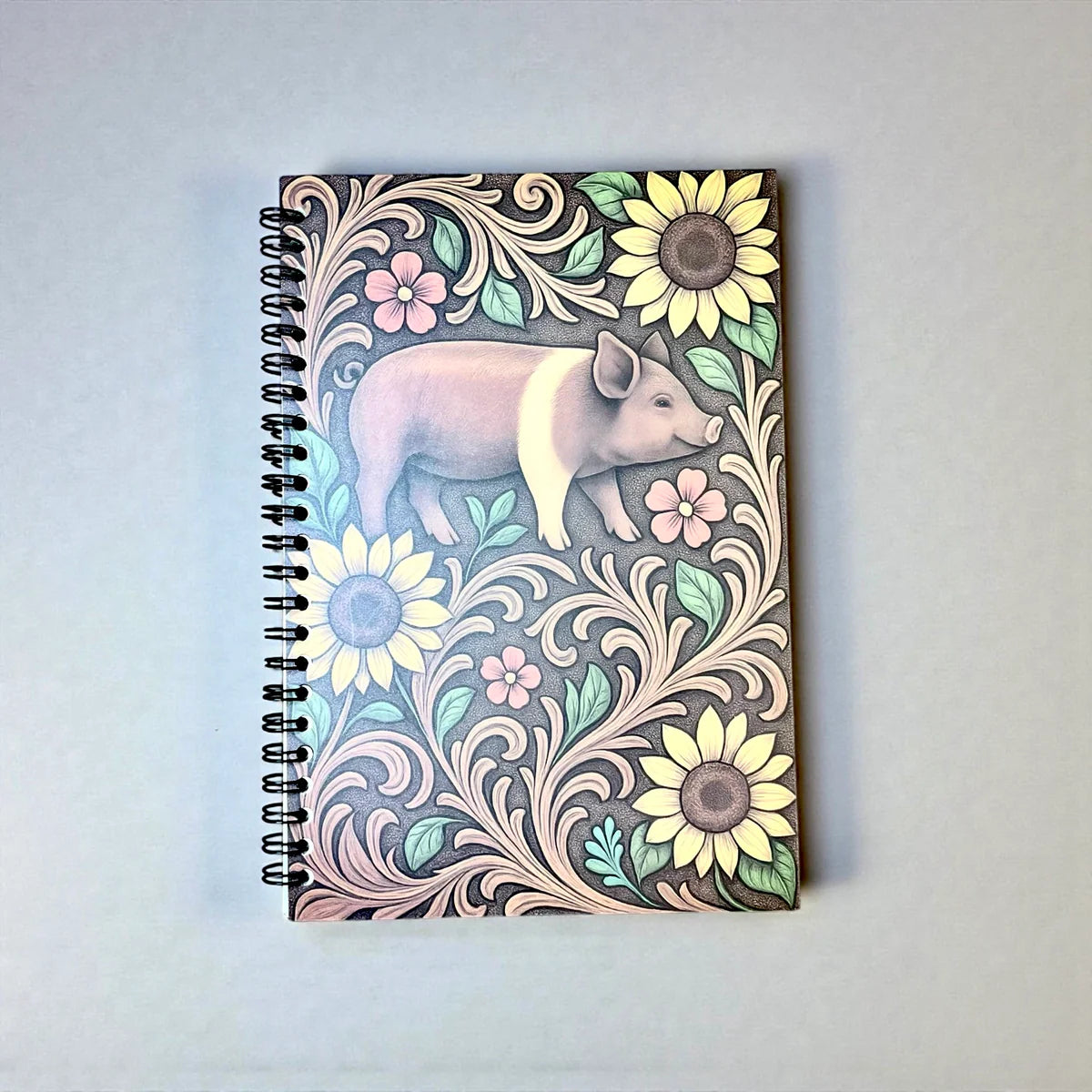 Spiral Western Notebook