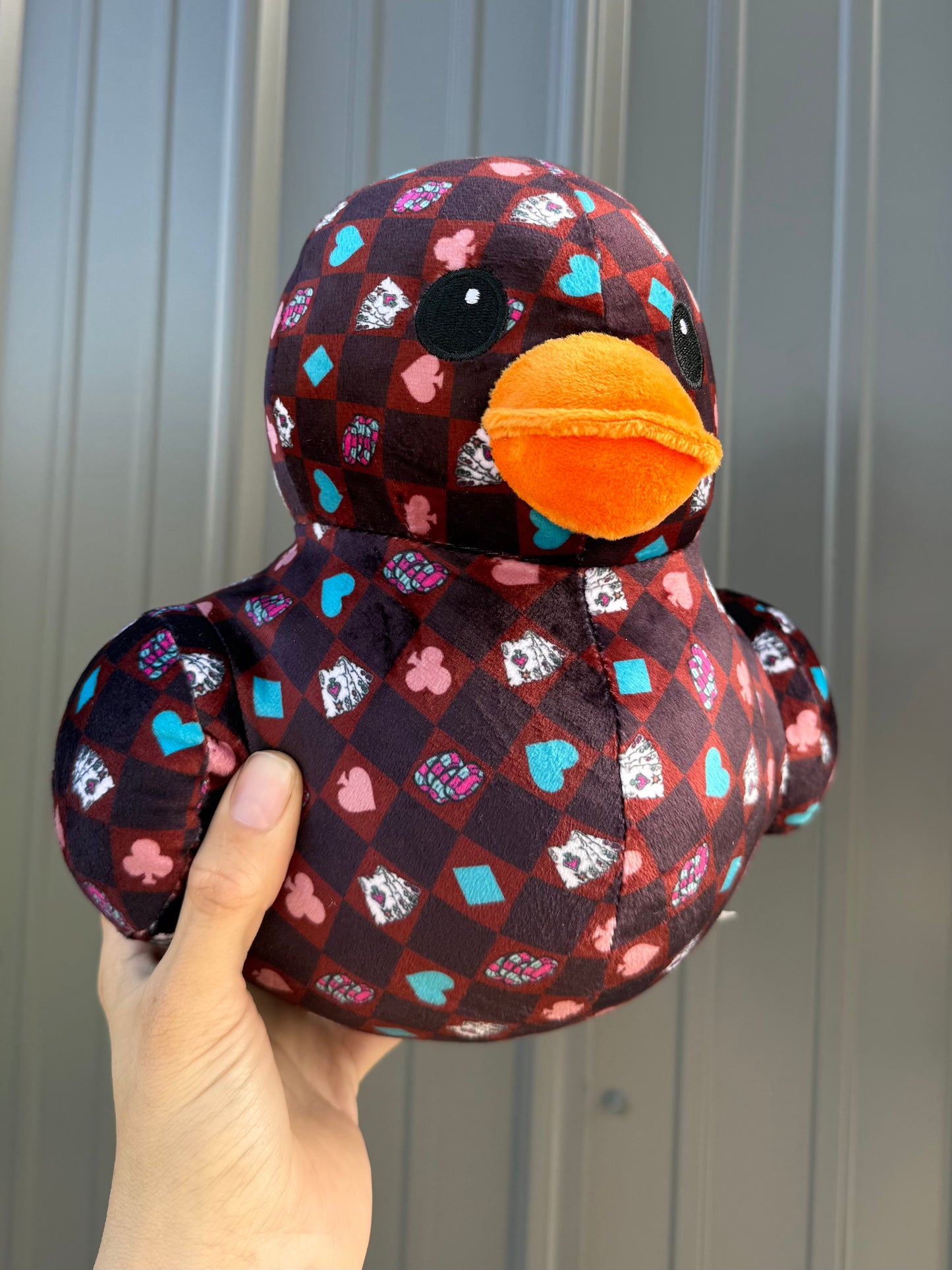 Western Ace Cards Duck Plushie