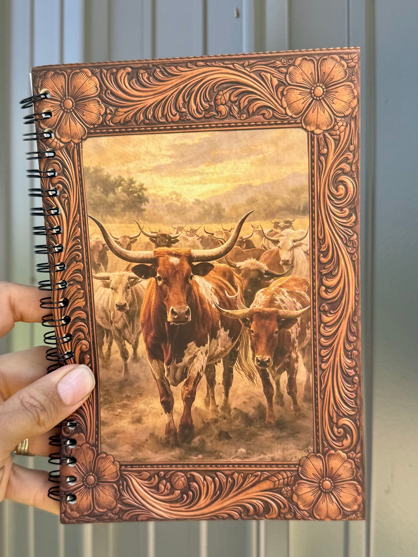 Spiral Western Notebook