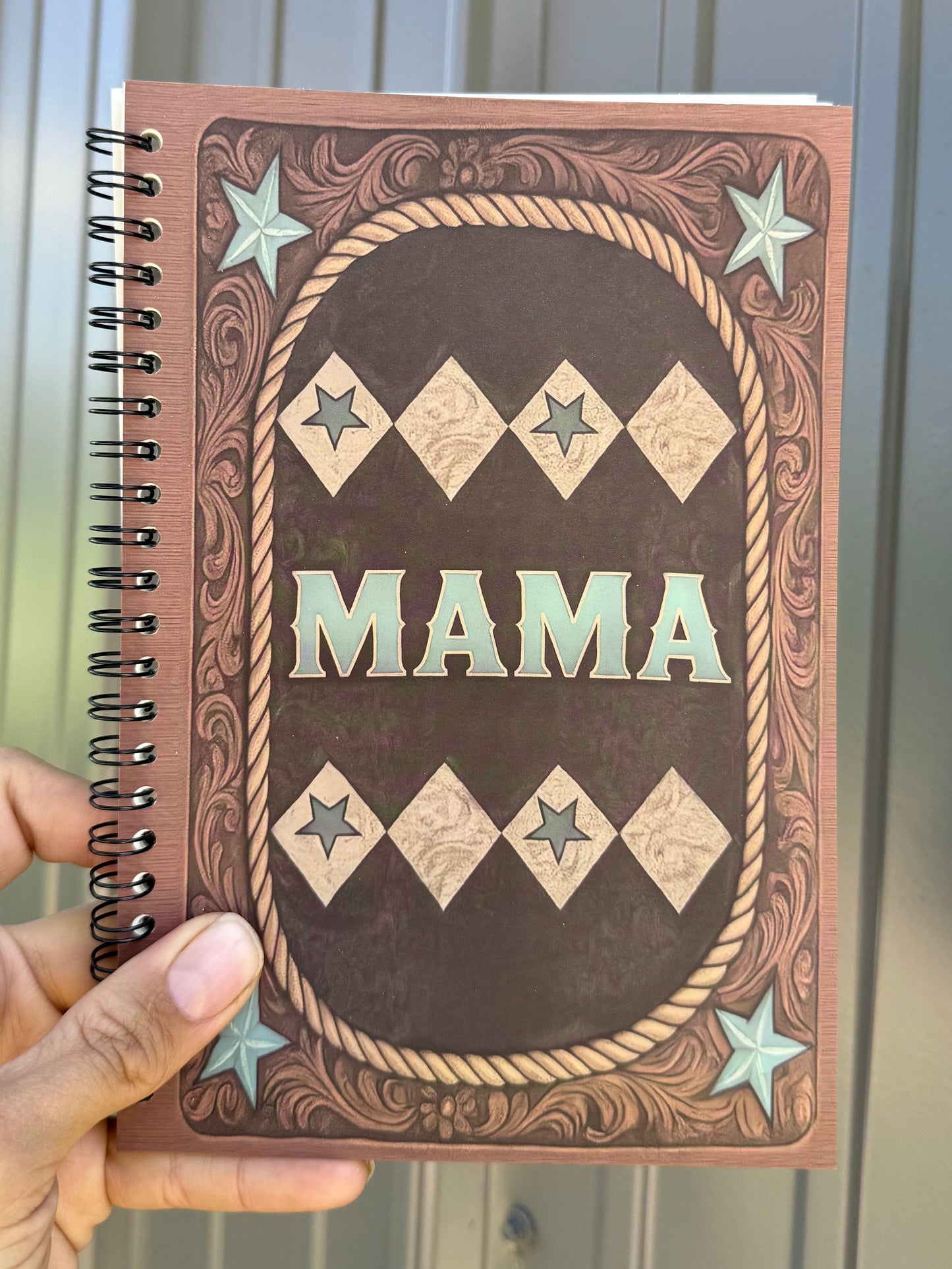 Spiral Western Notebook