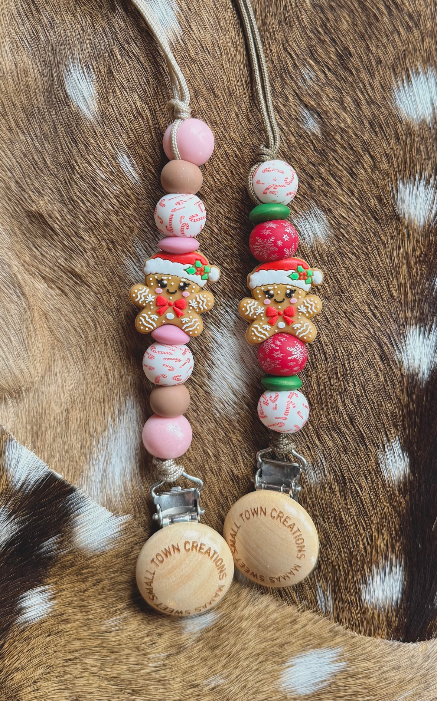 Gingerbread Pacifier Holder