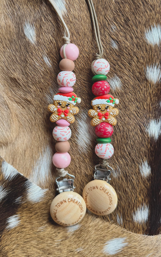 Gingerbread Pacifier Holder