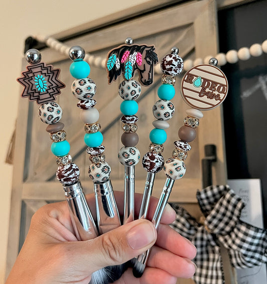 Rodeo Babe Aztec Horse Makeup Brush Set