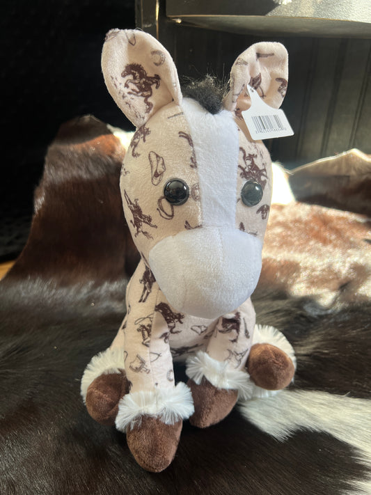 Western Cowboy Horse Plushie