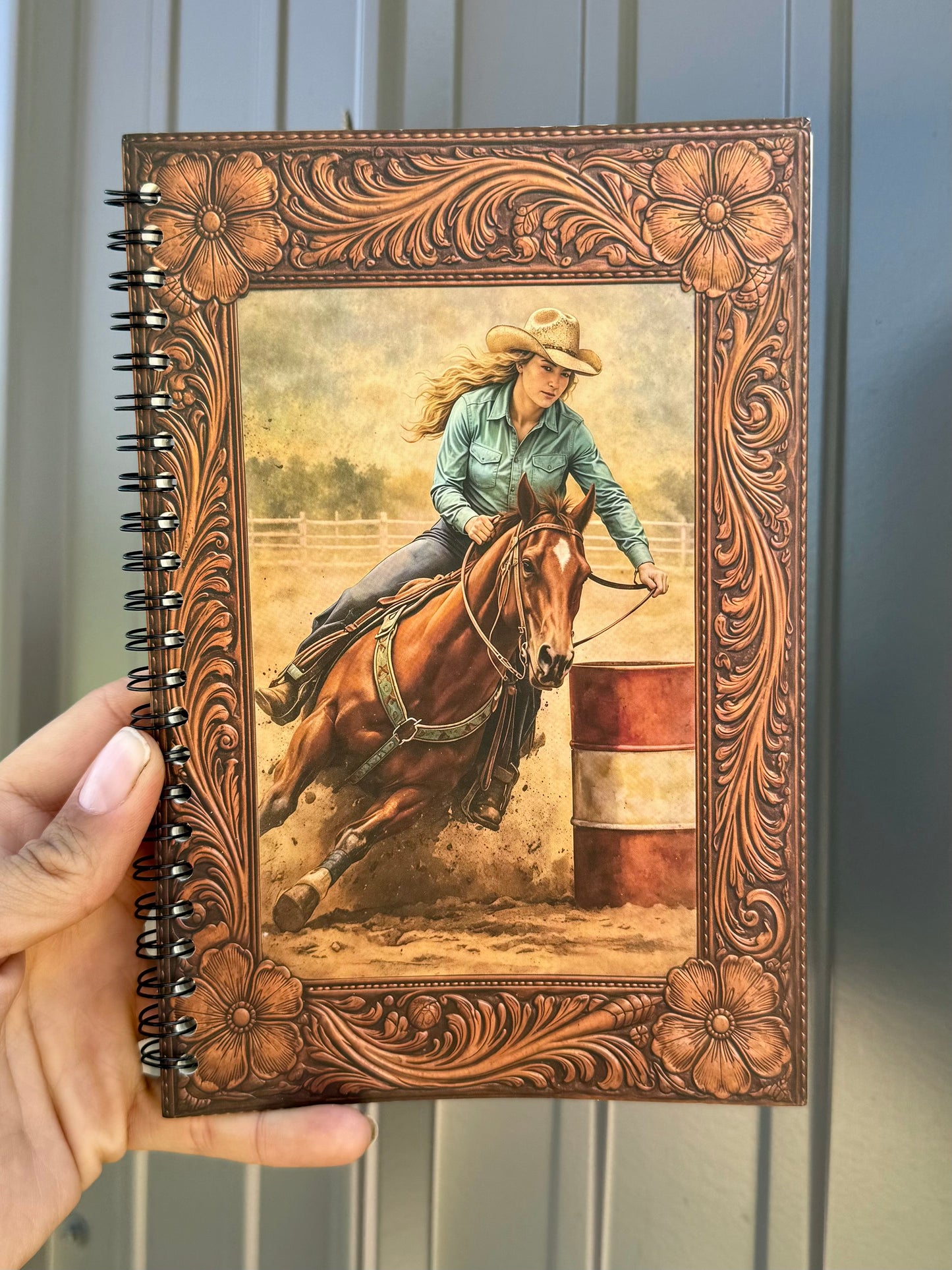 Spiral Western Notebook