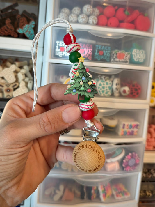 Christmas Tree Pacifier Holder
