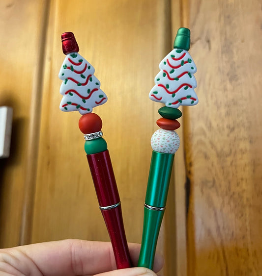 Christmas Tree Cake Pen