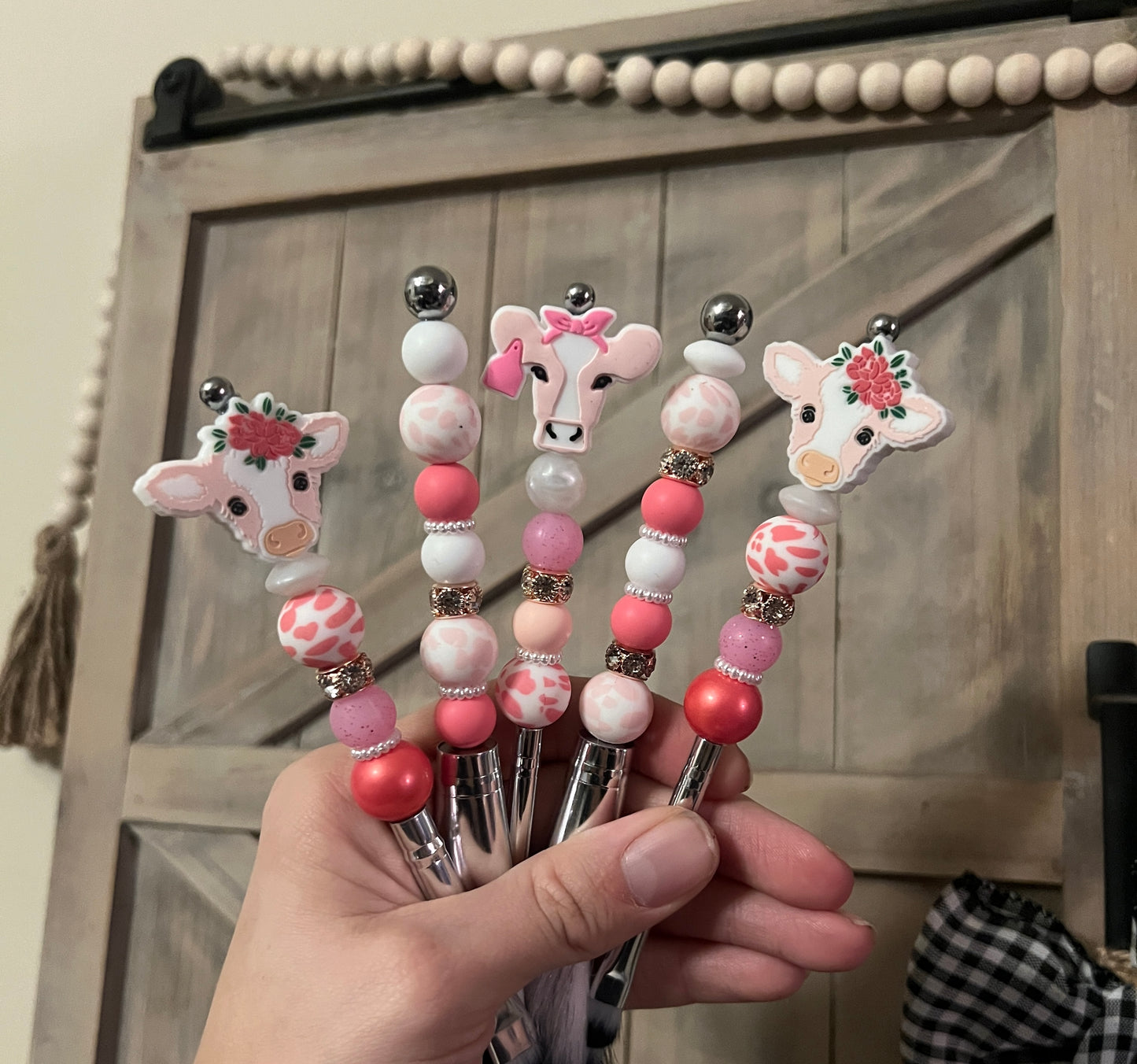 CUSTOM Beaded Makeup Brushes