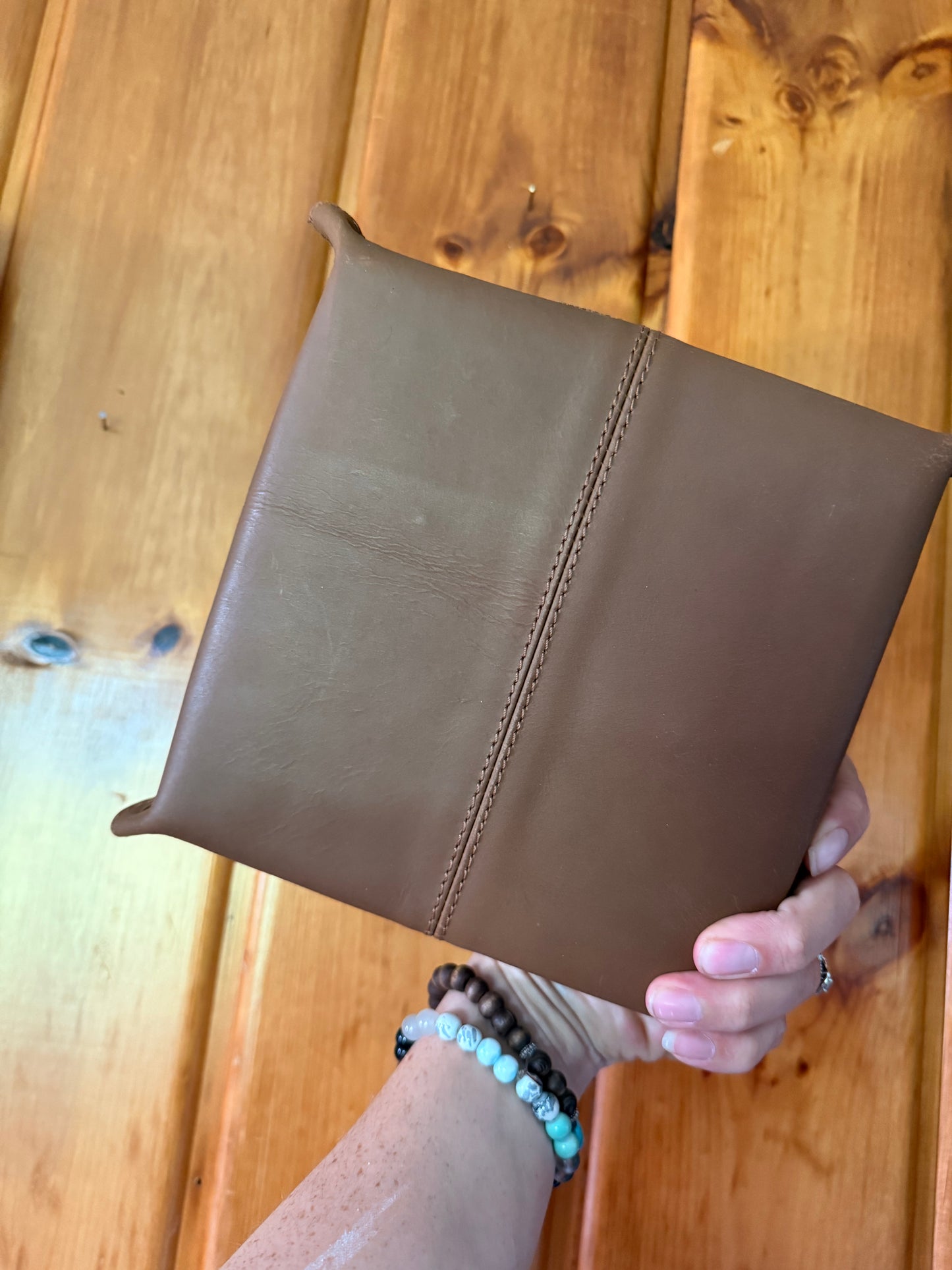 Horse Leather Tray