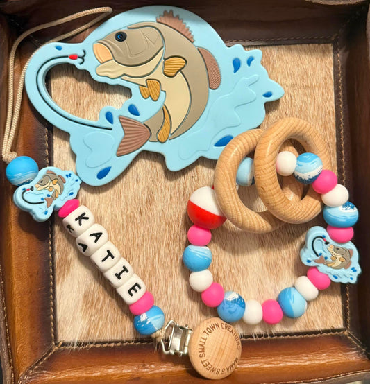 Pink Fish Teether Bundle