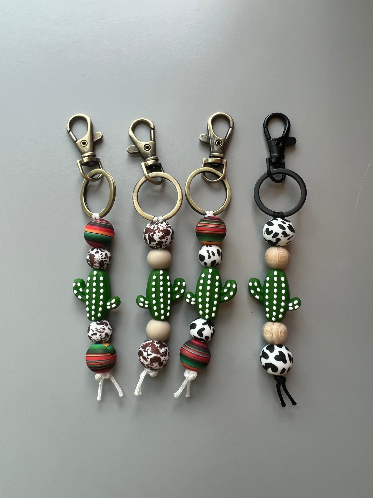 Cactus Keychain