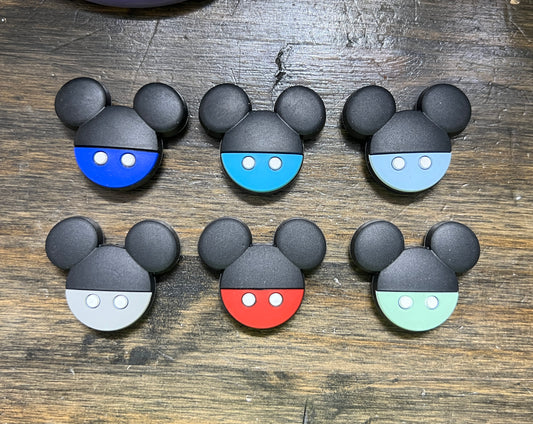 Boy Mouse Head Focal Bead