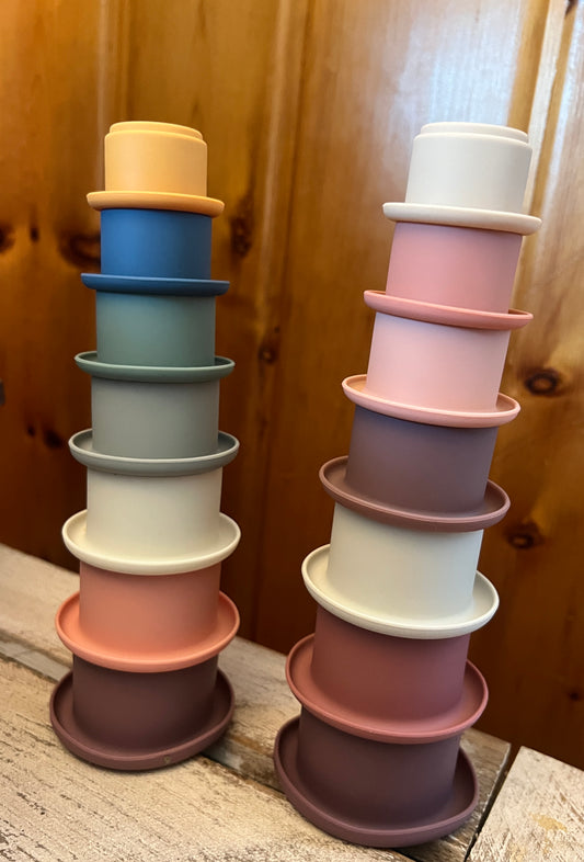 Silicone Stacking Cups