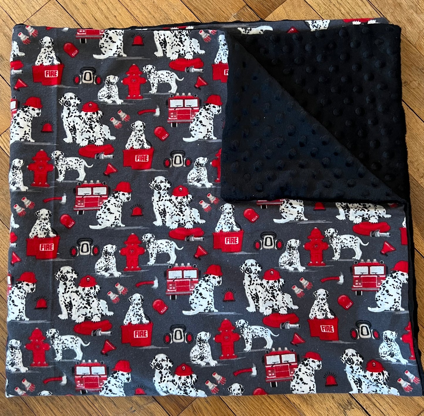 Dalmatian Fire Dog Infant Blanket