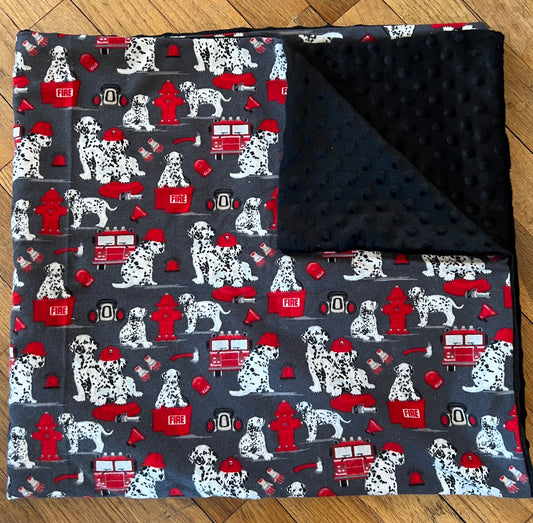 Dalmatian Fire Dog Infant Blanket
