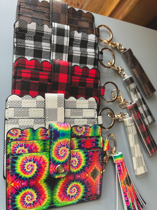 Printed Wallet/Tassel