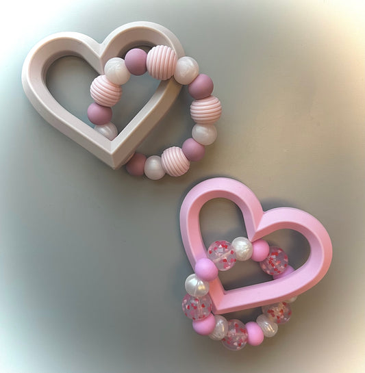 Heart Teether Ring