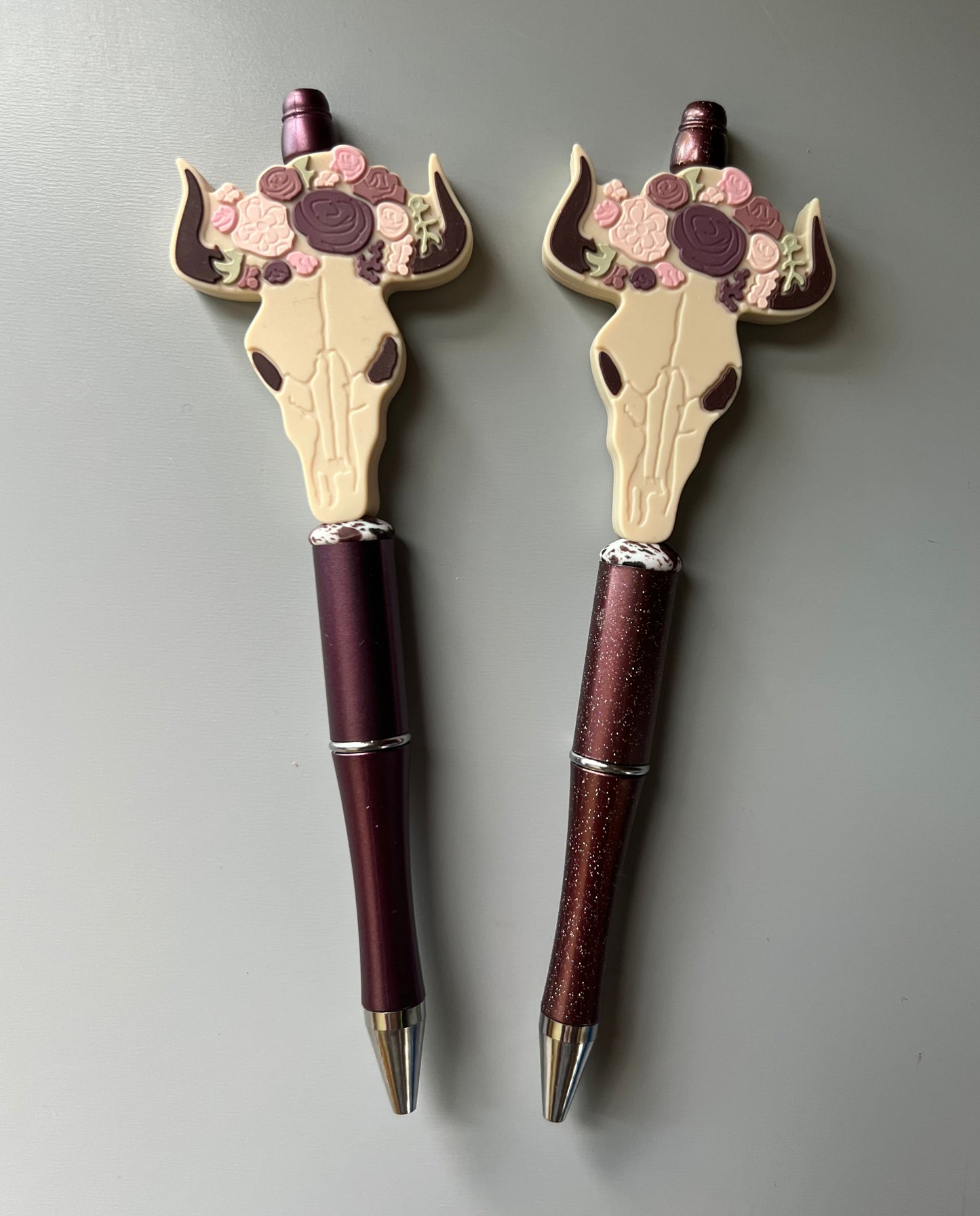 Boho Flower Longhorn Pen